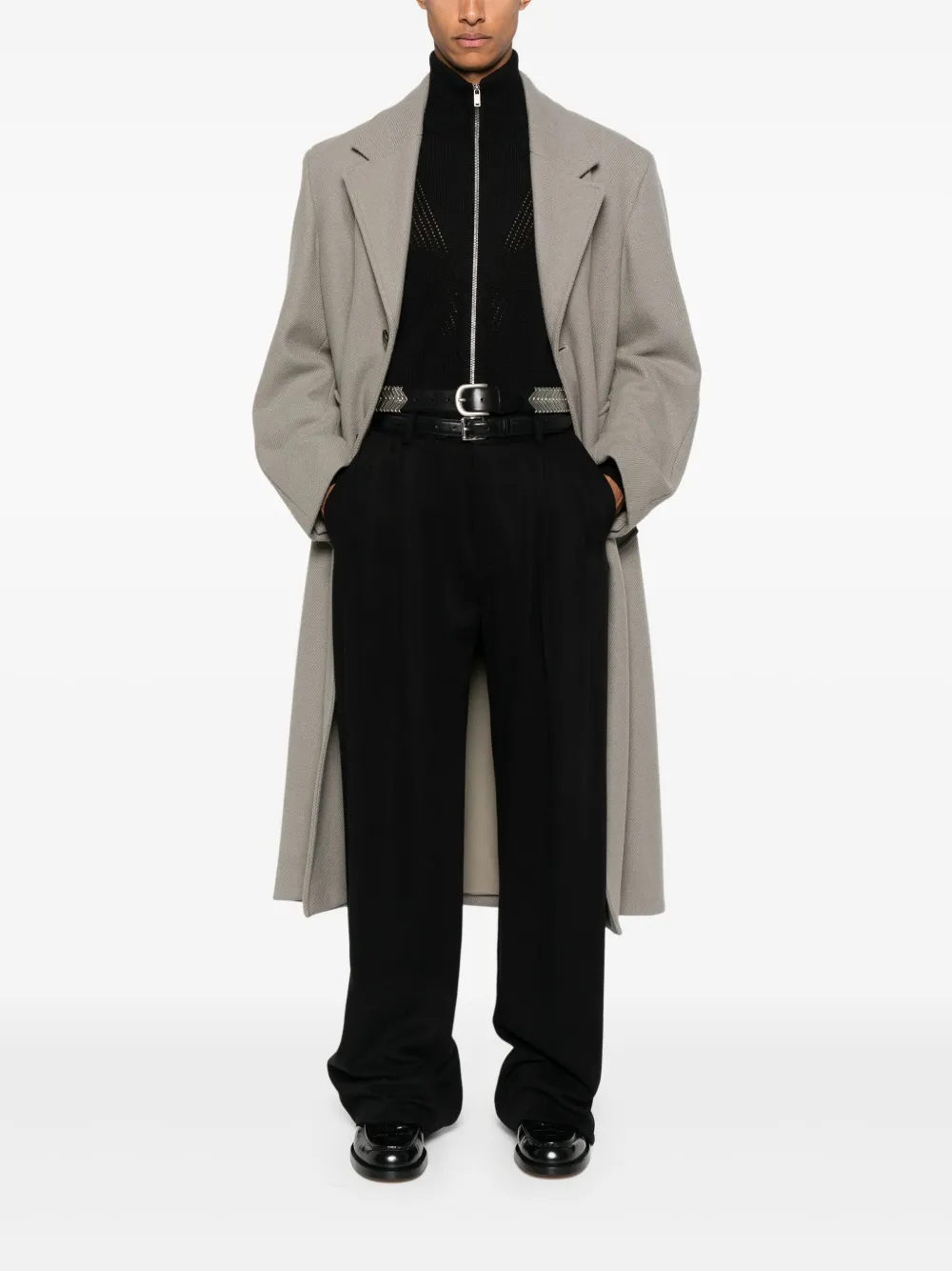 Jil Sander zip-up wool cardigan | Cardigans | Image 2