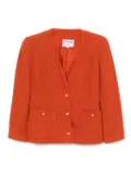 CHANEL Pre-Owned tweed blazer - Orange