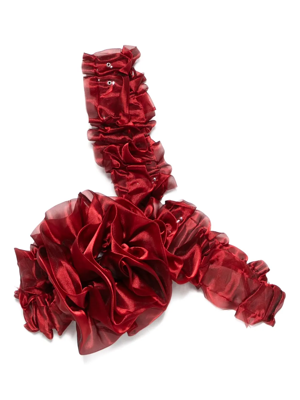 ruffled top