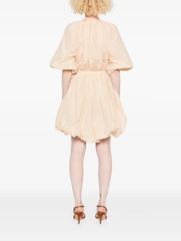 philosophy di lorenzo serafini asymmetrical tulle dress Short Sleeve | Neutrals LENGTH:Above the Knee 90s/2000s theme party inspo Size:42 Long sleeves