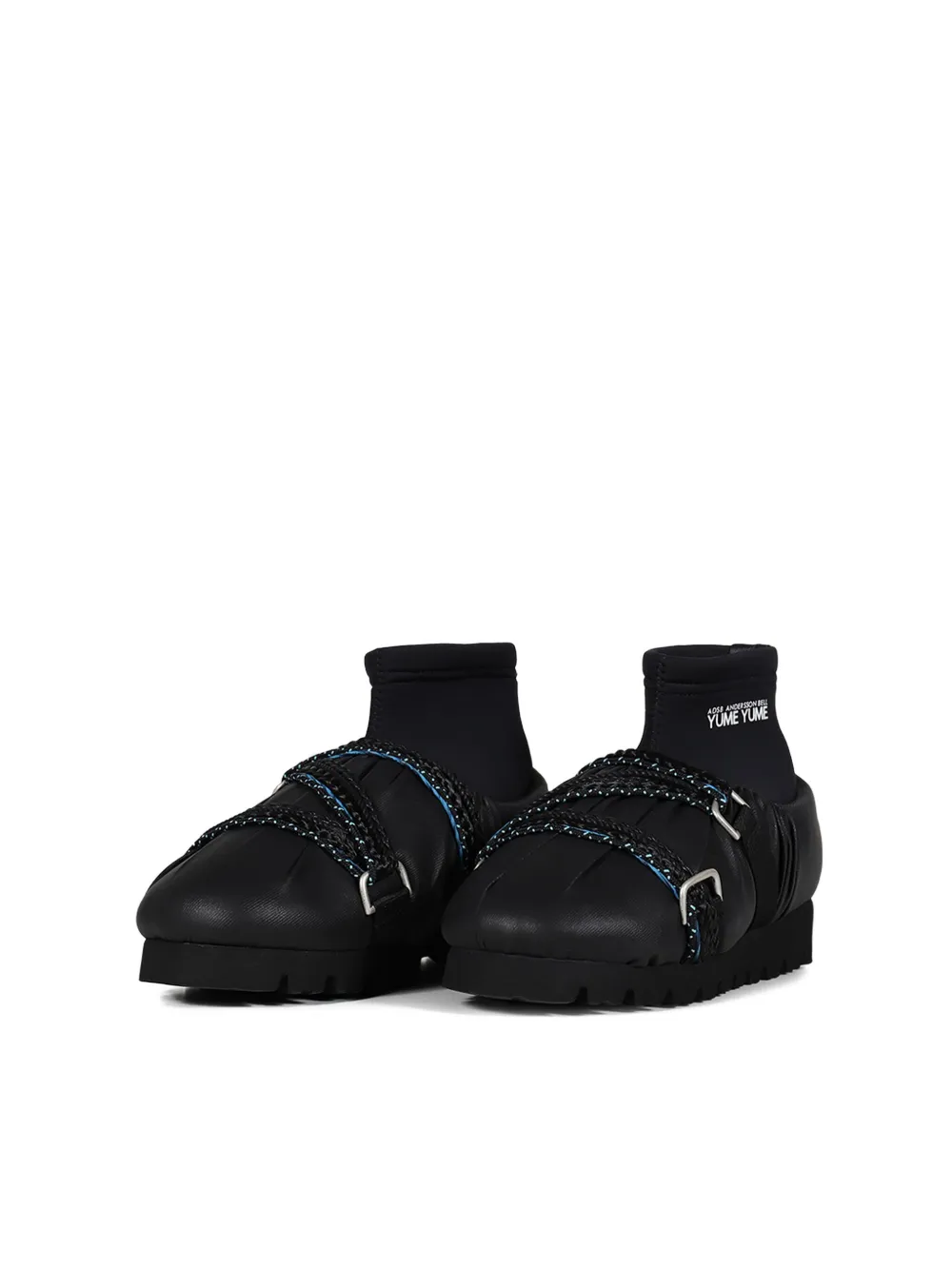 Yume Yume X Anderson Bell Camp Chunky-sole Ankle Boots In Black