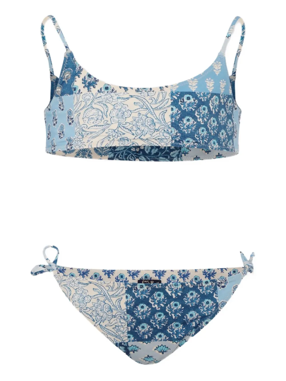 MC2 Saint Barth Kids printed bikini | Blue | Image 1