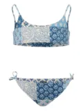 MC2 Saint Barth Kids printed bikini - Blue