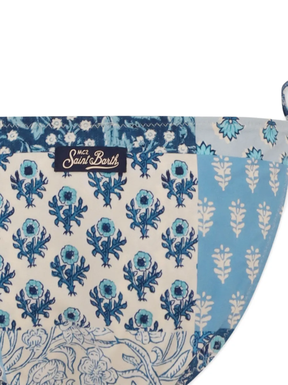 MC2 Saint Barth Kids Bikini met print Blauw