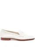 Santoni penny-slot loafers - White