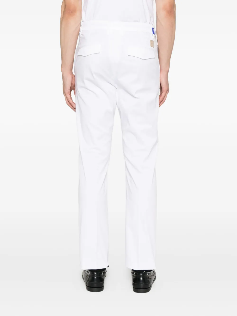 Jacob Cohën Broek met knoopsluiting Wit