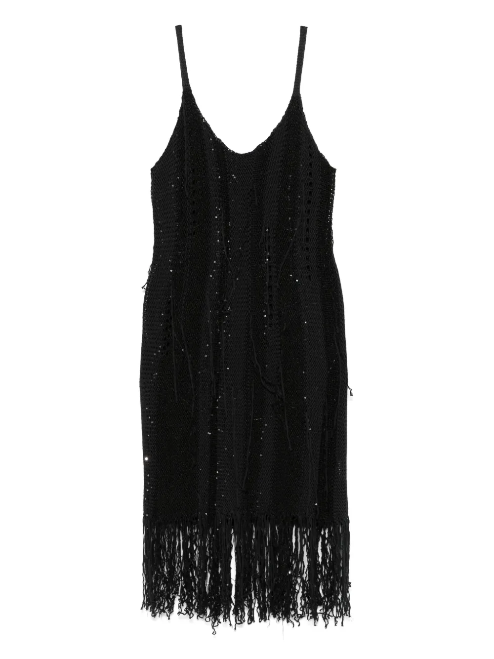 fringed dress