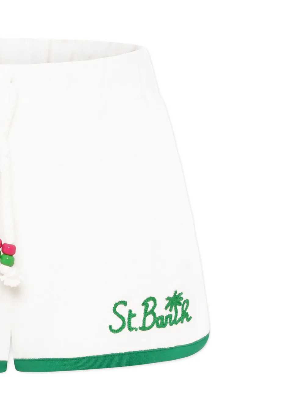 MC2 Saint Barth Kids Jersey shorts Wit