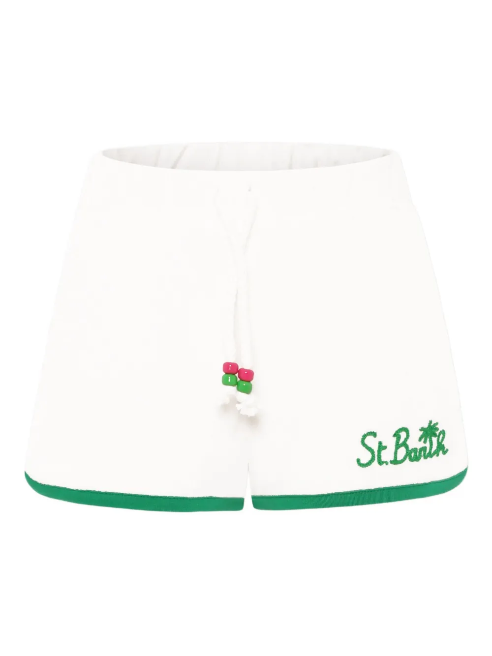 MC2 Saint Barth Kids jersey shorts | White | Image 1