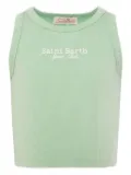 MC2 Saint Barth Kids ribbed-knit tank top - Green