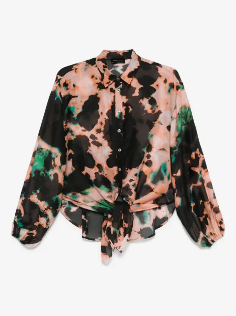 Roberto Collina abstract-print shirt