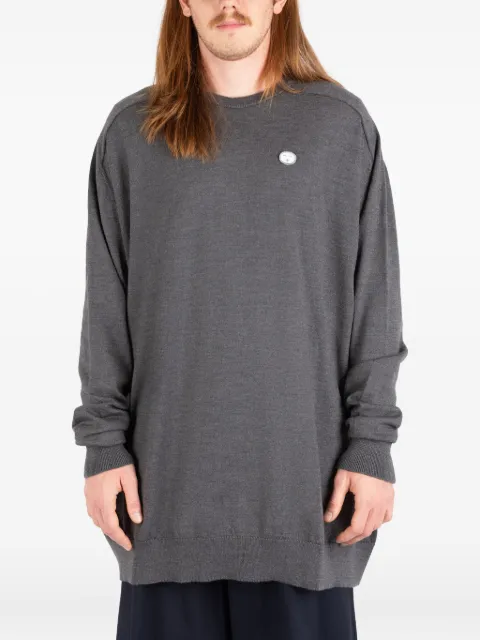 Société Anonyme embroidered logo sweater