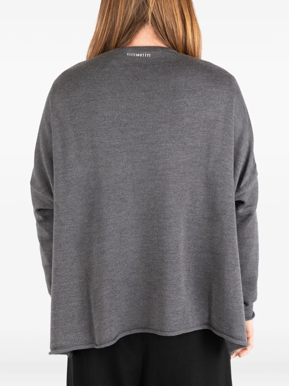 Société Anonyme embroidered-detail sweater Grijs