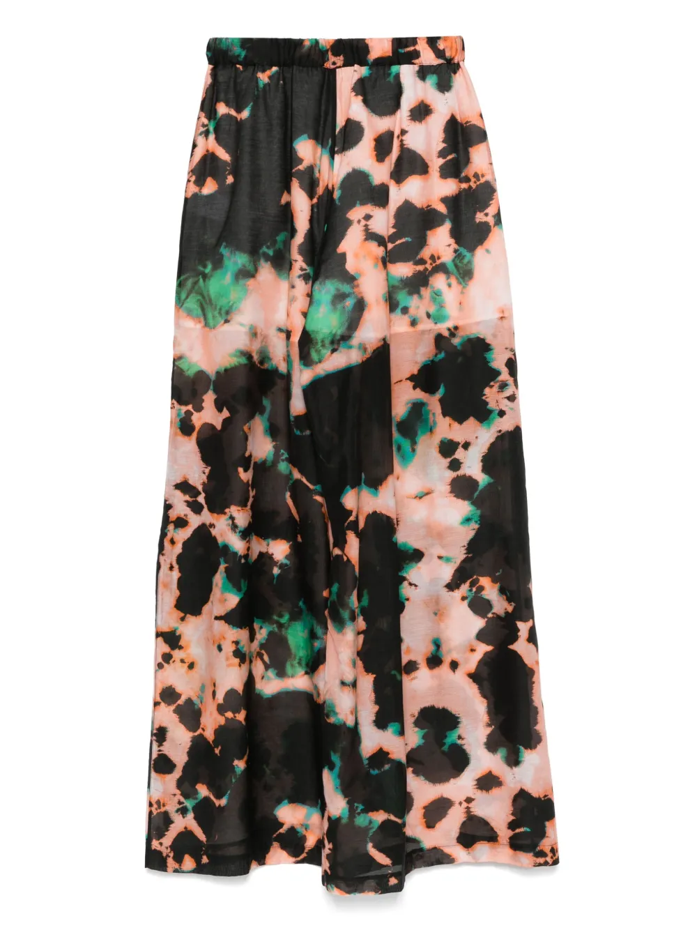 Roberto Collina abstract-print wide-leg trousers | Straight Trousers | Image 2