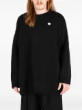 Société Anonyme logo-patch sweater - Black