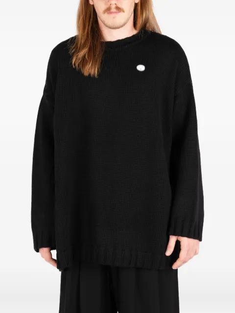 Société Anonyme logo-patch sweater