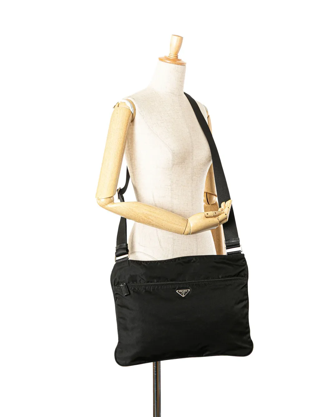 Prada Pre-Owned bolsa crossbody Tessuto con cierre en la parte superior 2013-2024 | Estilos de archivo | Image 2
