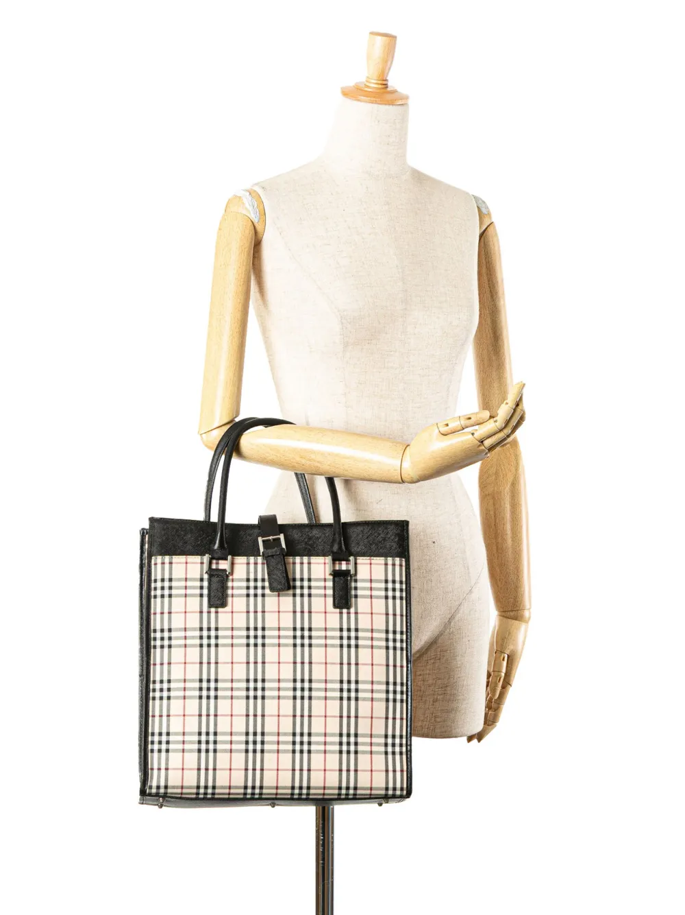 Burberry Pre-Owned tote House Check Canvas 2000-2017 | Estilos de archivo | Image 2
