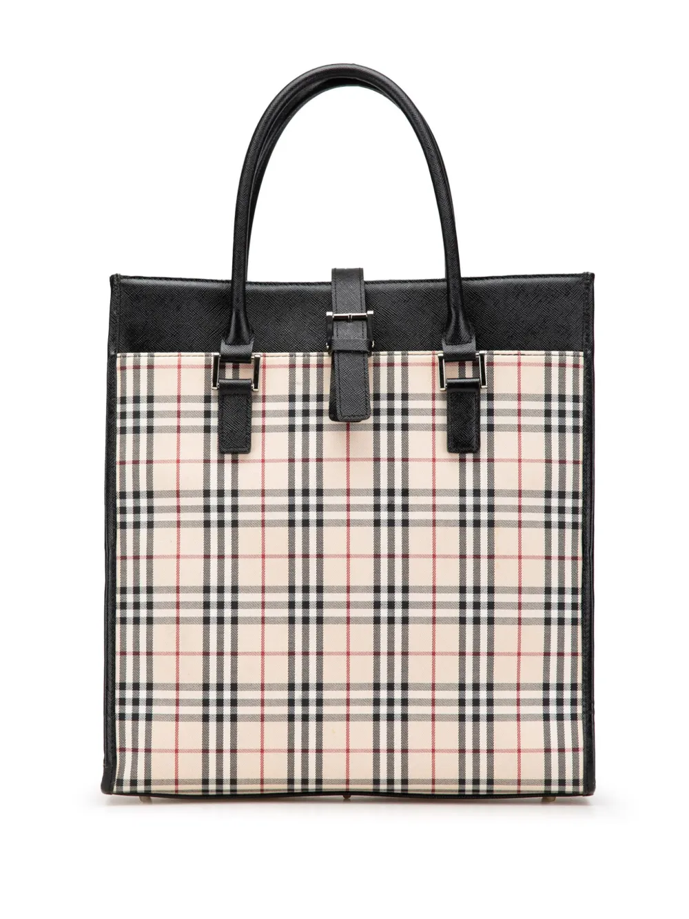 Burberry Pre-Owned 2000-2017 House Check Canvas tote bag - ブラウン Burberry Pre-Owned 2000-2017 House Check Canvas tote bag - ブラウン