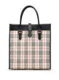 Burberry Pre-Owned 2000-2017 House Check Canvas tote bag - Brown