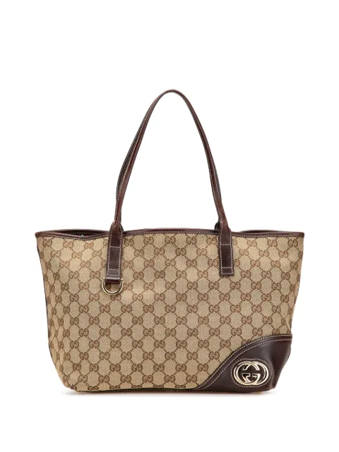 Gucci Pre-Owned 2000-2015 GG Canvas New Britt tote bag