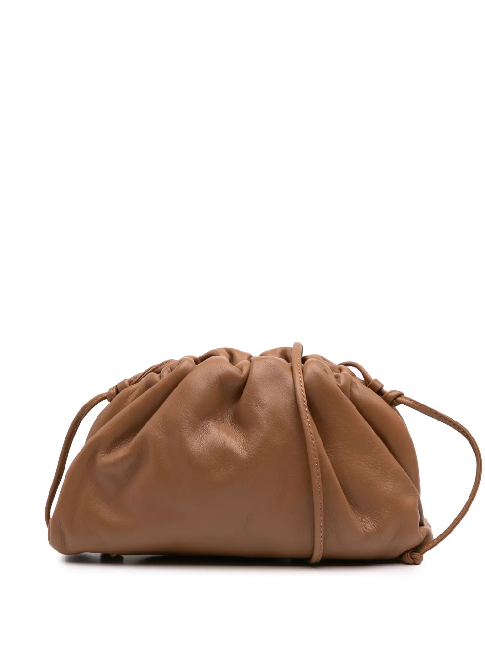 Bottega Veneta Pre-Owned Borsa a tracolla The Mini Pouch in pelle di vitello 2012-2024 | marrone | Image 1