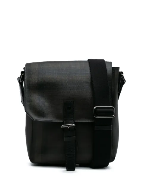 Burberry Pre-Owned bolsa crossbody Smoke Check de lona revestida 2000-2017