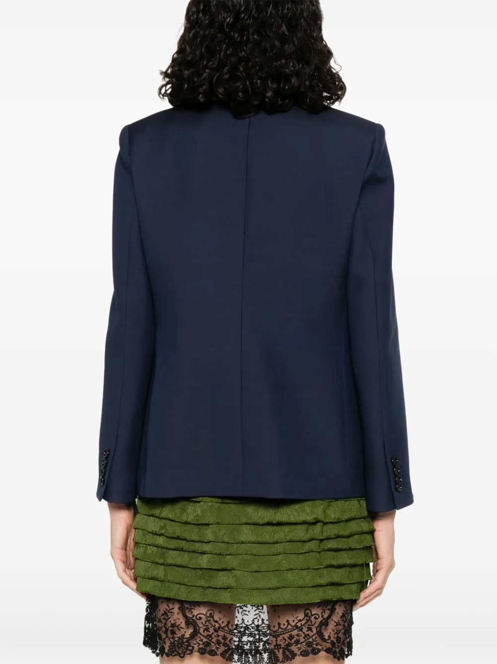 Valentino Garavani Blazer met enkele rij knopen Blauw