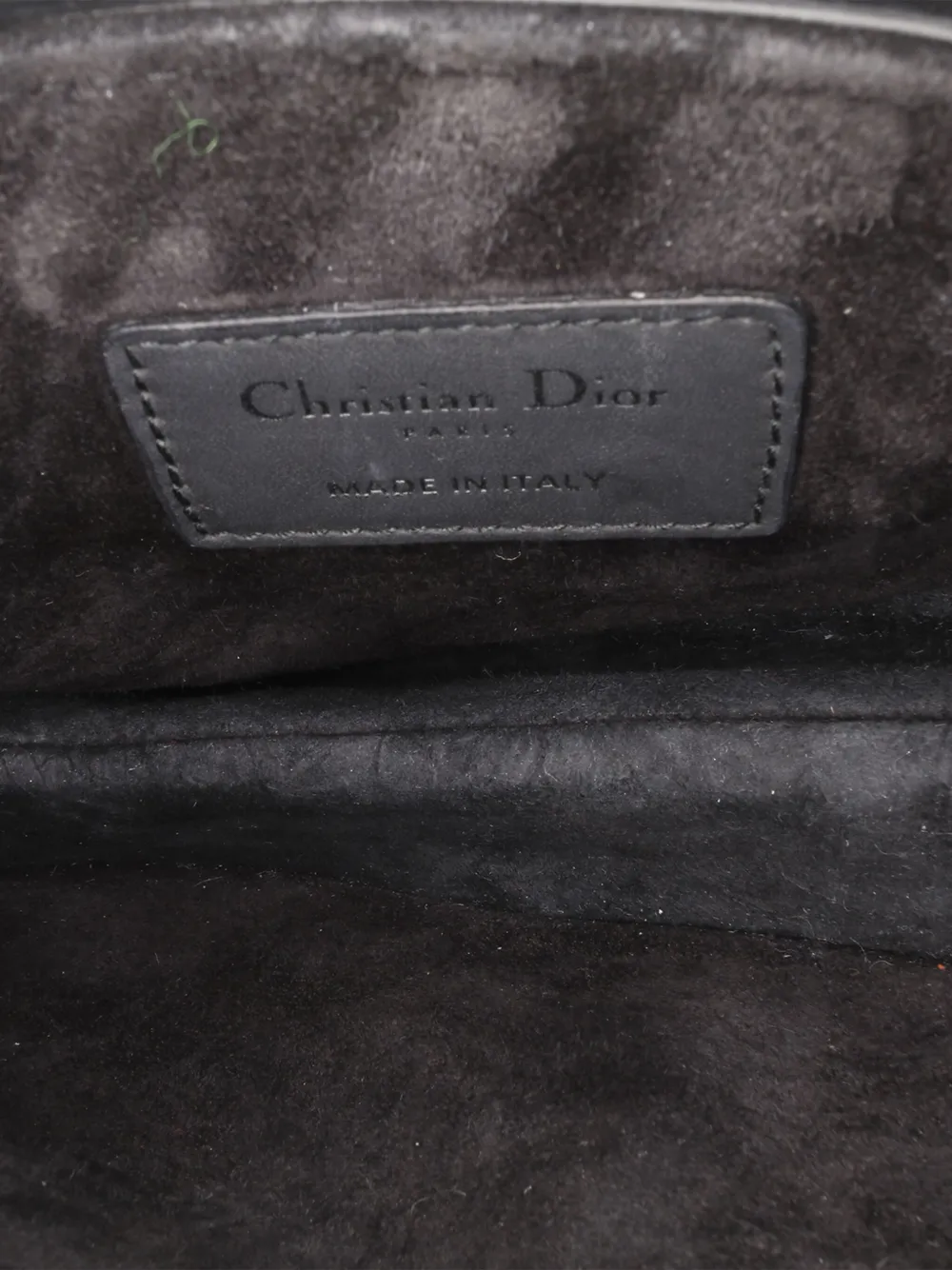 Pre-owned Dior 2019 Mini Ultra Matte Calfskin Saddle Satchel