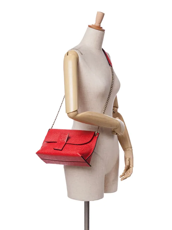 Loewe Pre-Owned 2016 レザー リピート アナグラム アベニュー