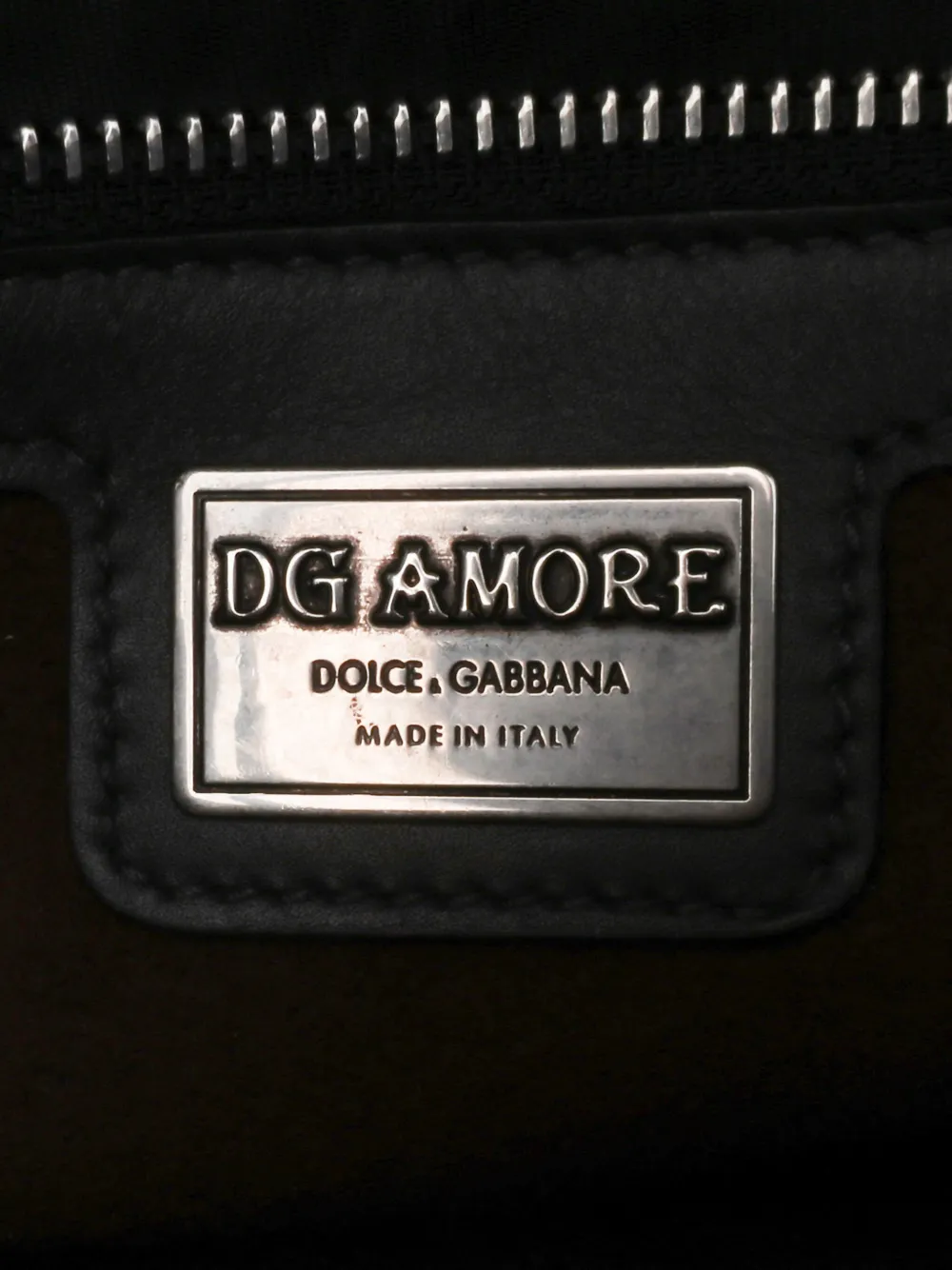 Dolce & Gabbana Pre-Owned Borsa a spalla DG Amore media in pelle 2010-2024 | Image 6