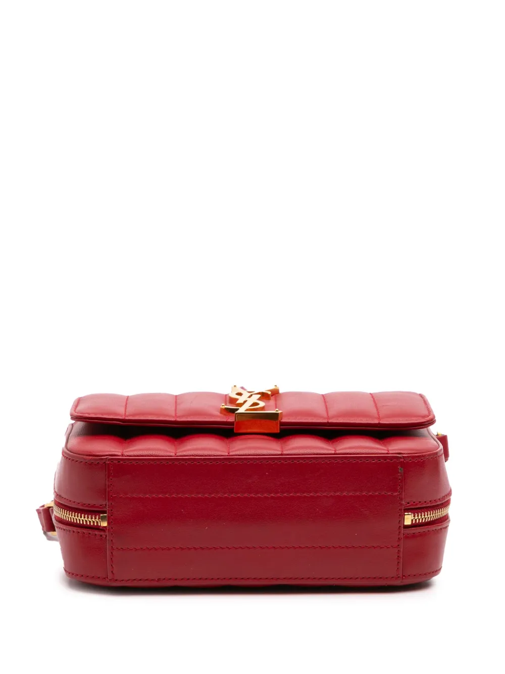 Pre-owned Saint Laurent 2018 Toy Lambskin Vicky Crossbody Bag