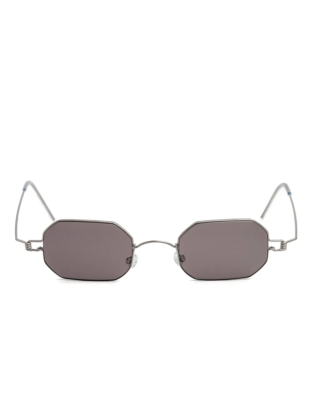 Lindberg geometric-frame sunglasses Zilver