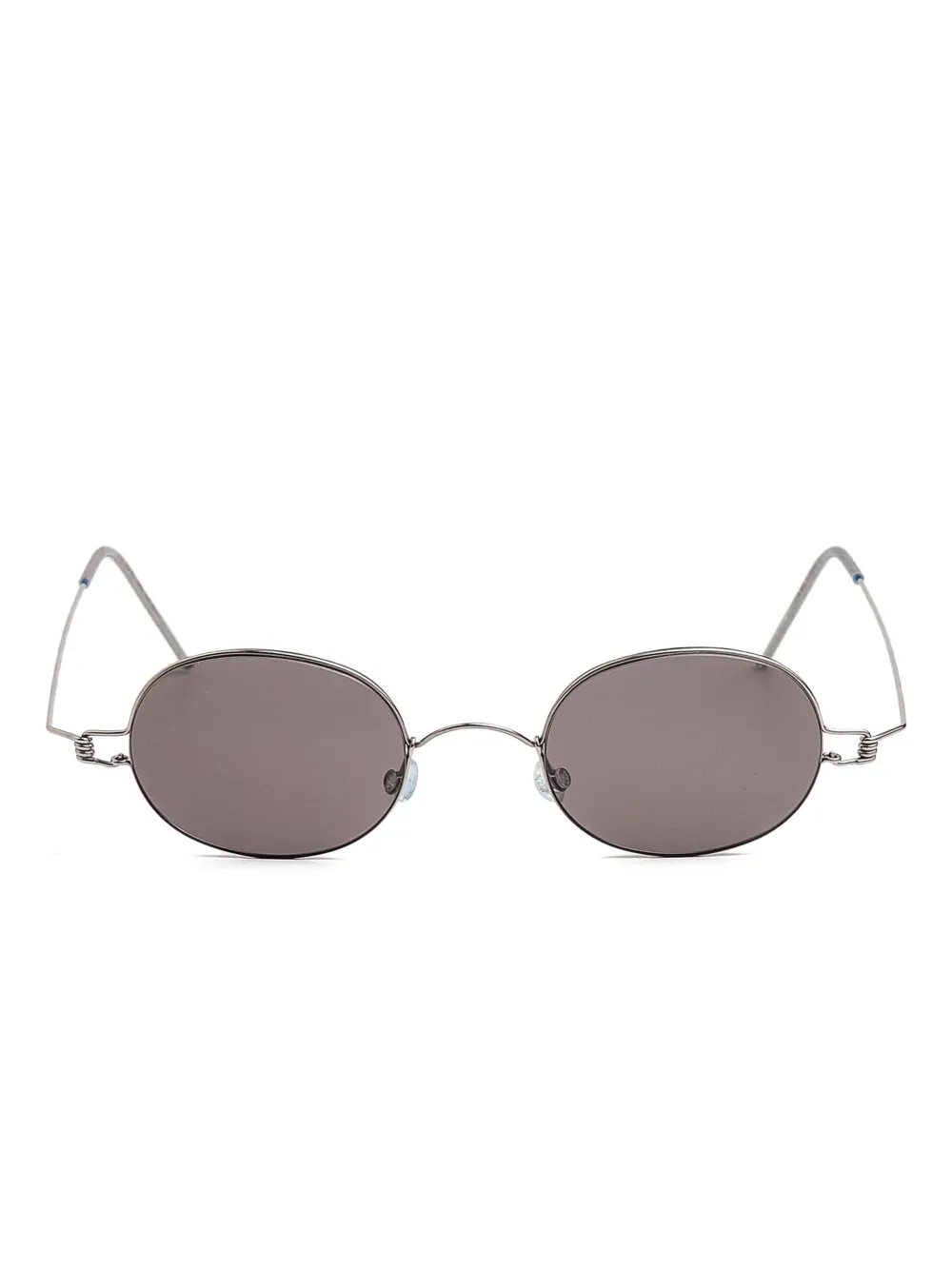 Lindberg oval-frame sunglasses Zilver