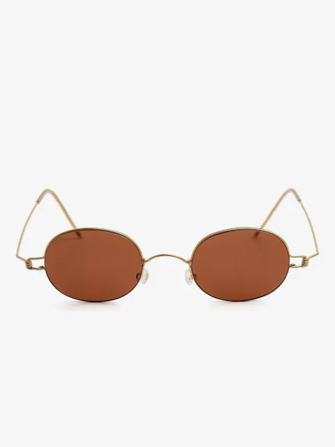 Lindberg round-frame sunglasses