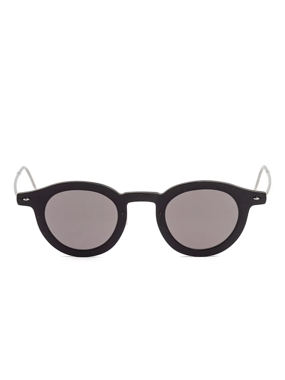 Lindberg round-frame sunglasses | Black | Image 1