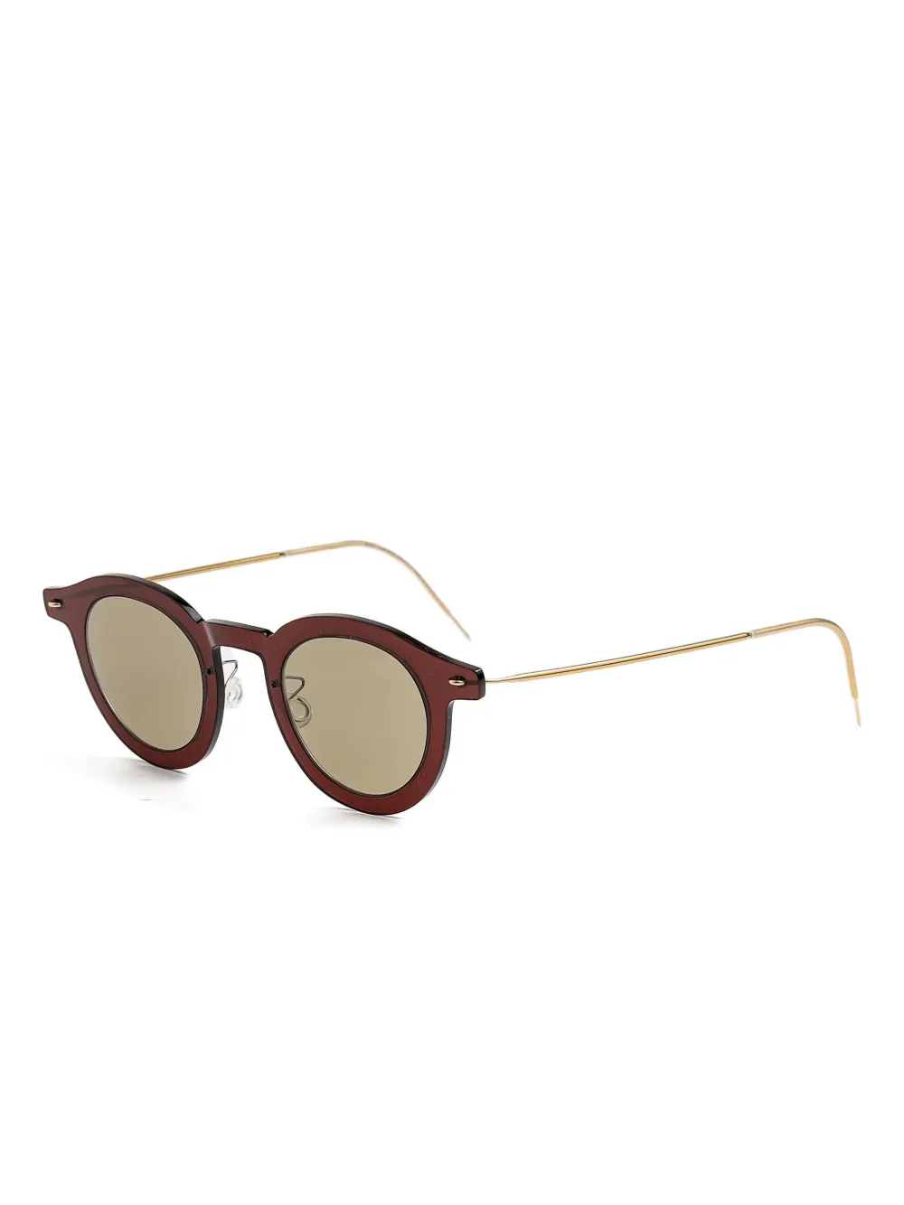Lindberg round-frame sunglasses | Men | Image 2