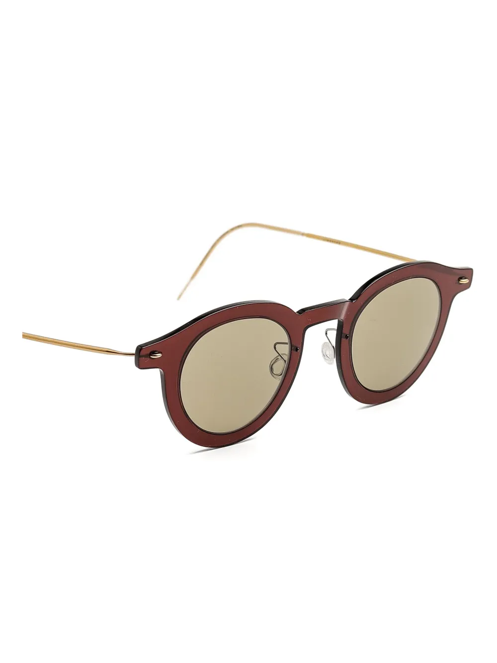 Lindberg round-frame sunglasses Bruin