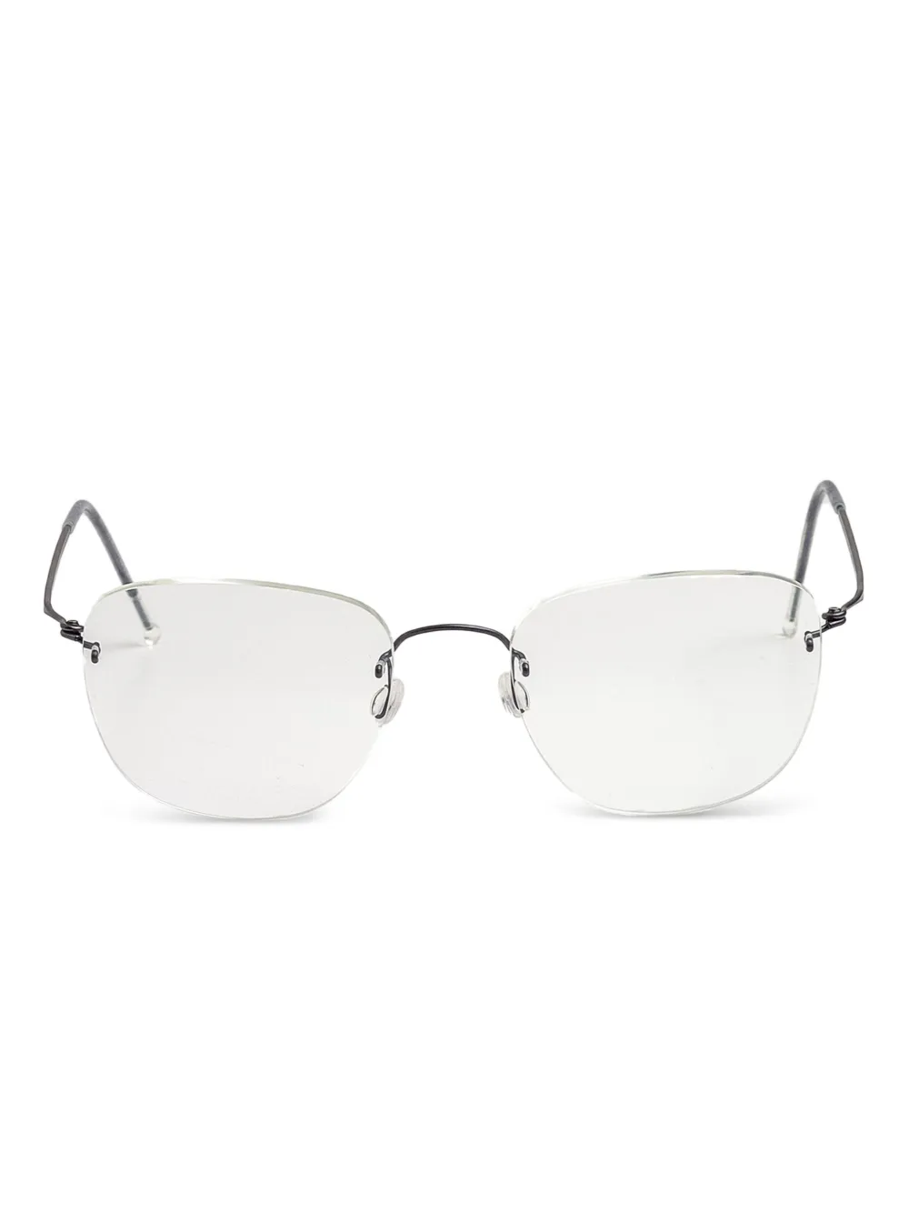 Lindberg square-frame glasses | Grey | Image 1
