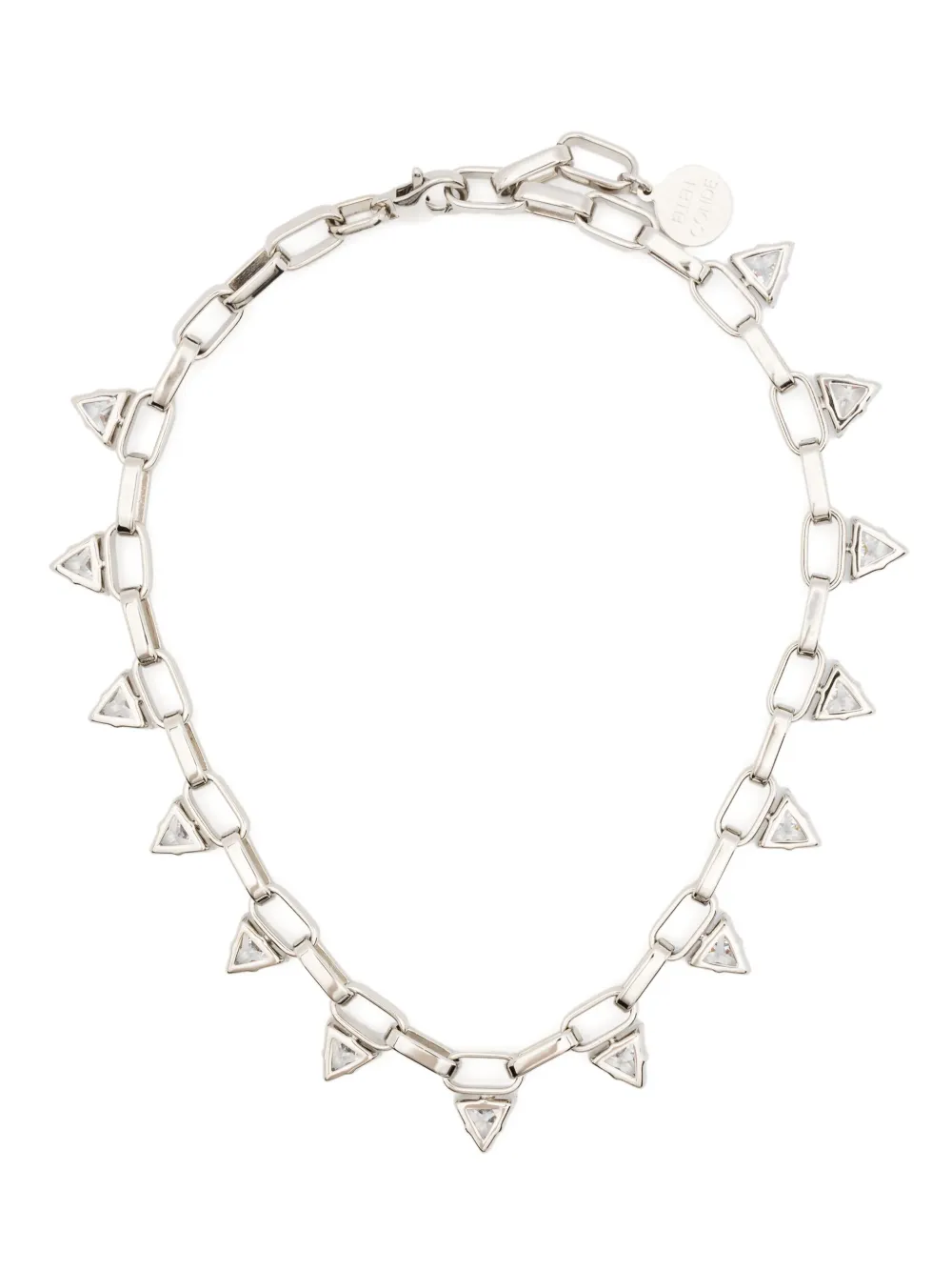 Ellen Conde collar con detalles de cristal | plateado | Image 1