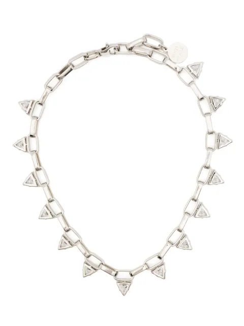 Ellen Conde collar con aplique de cristales
