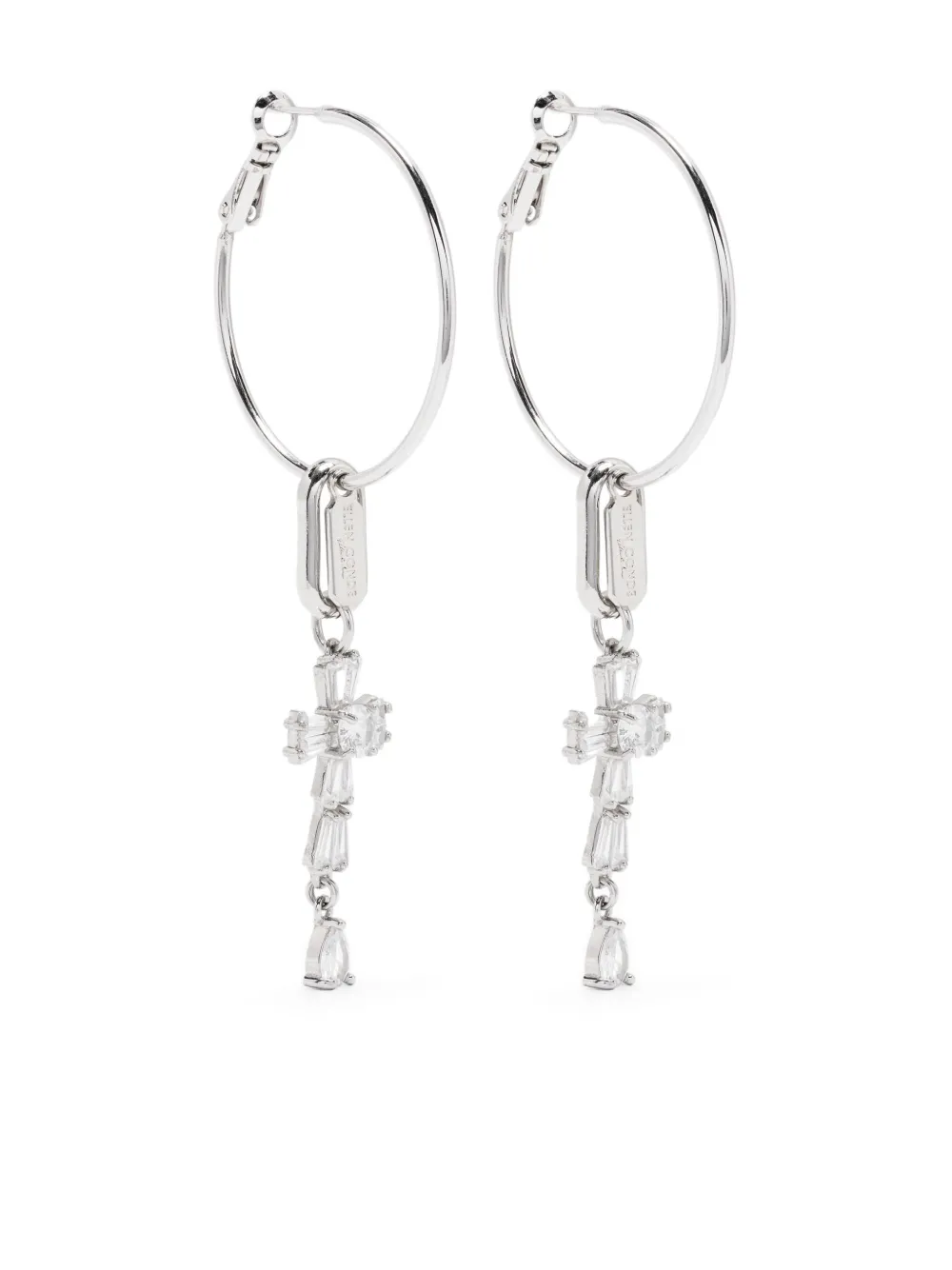 crystal-embellished earrings