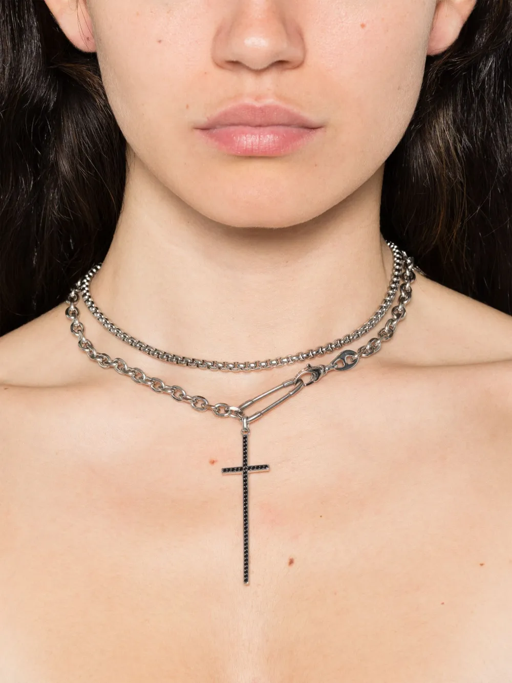 Ellen Conde Halsketting met hanger - Zilver