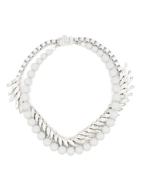 Ellen Conde collar con aplique de cristales