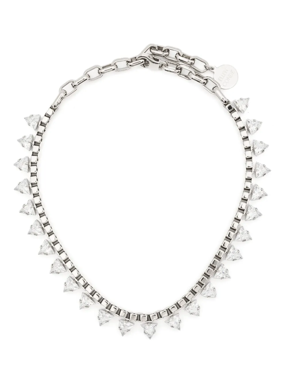 crystal-embellished necklace