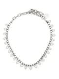 Ellen Conde crystal-embellished necklace - Silver