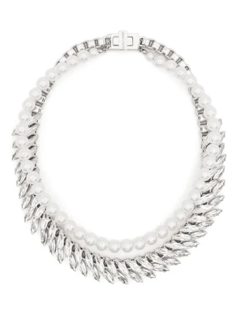 Ellen Conde faux pearl-embellished necklace