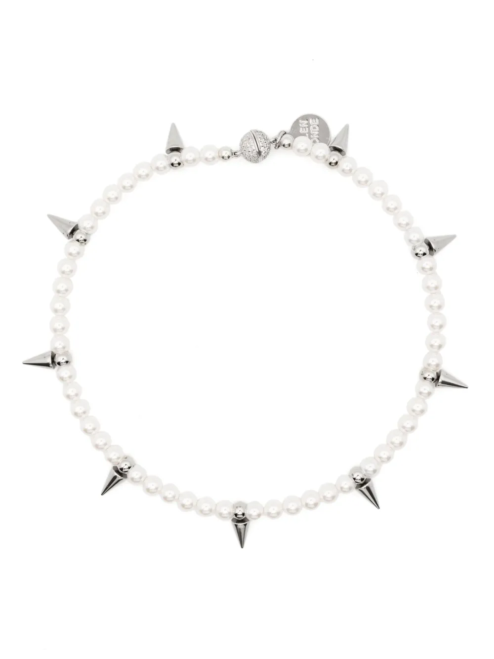 spike-stud necklace