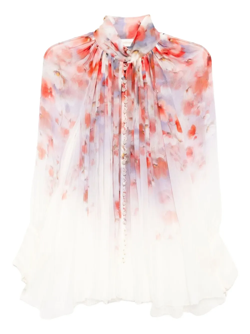 ZIMMERMANN Crush blouse Wit