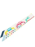 Hermès Pre-Owned 20th Century Bouclerie Moderne Plumetis Silk Twilly Scarf scarves - Multicolour